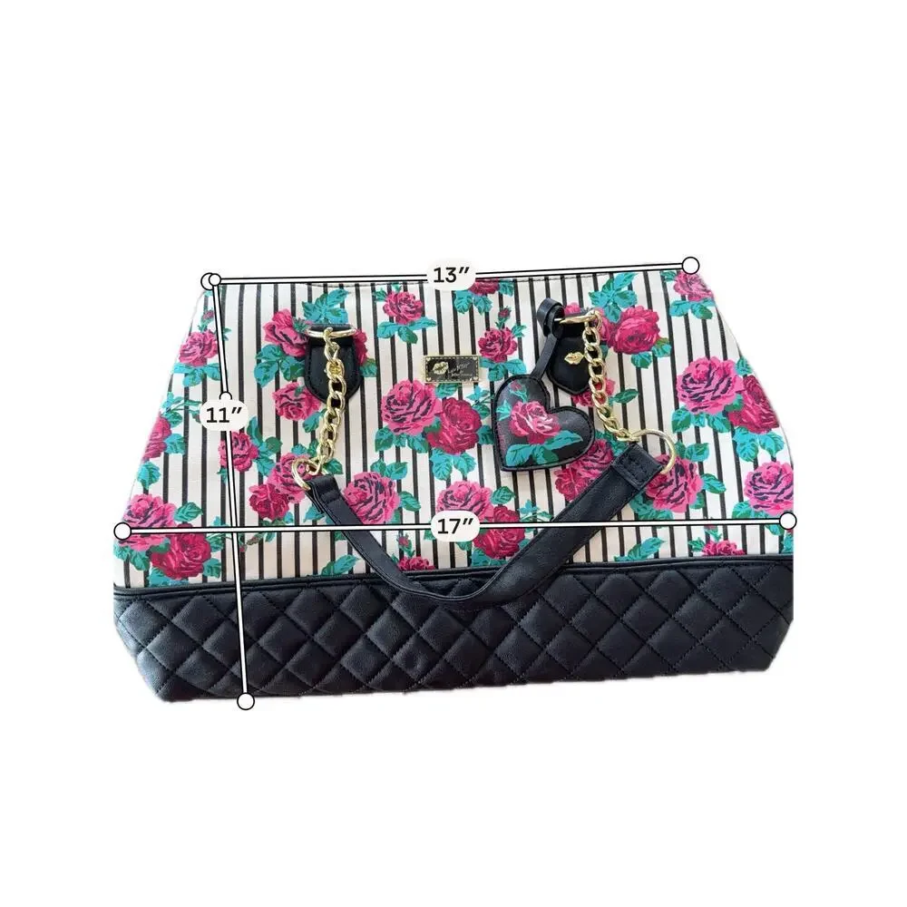 Betsey Johnson Rose Tote Bag